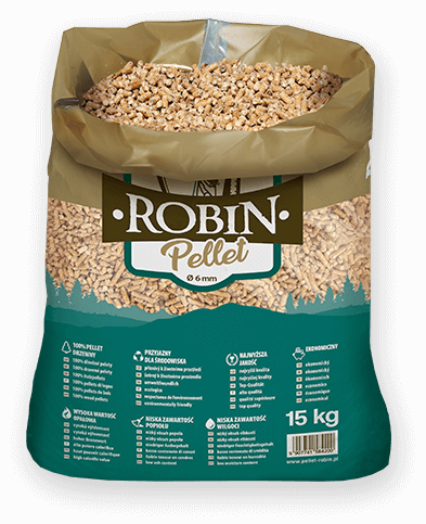 worek pelletu opałowego Robin do kupienia w Końskich lub sklepie internetowym